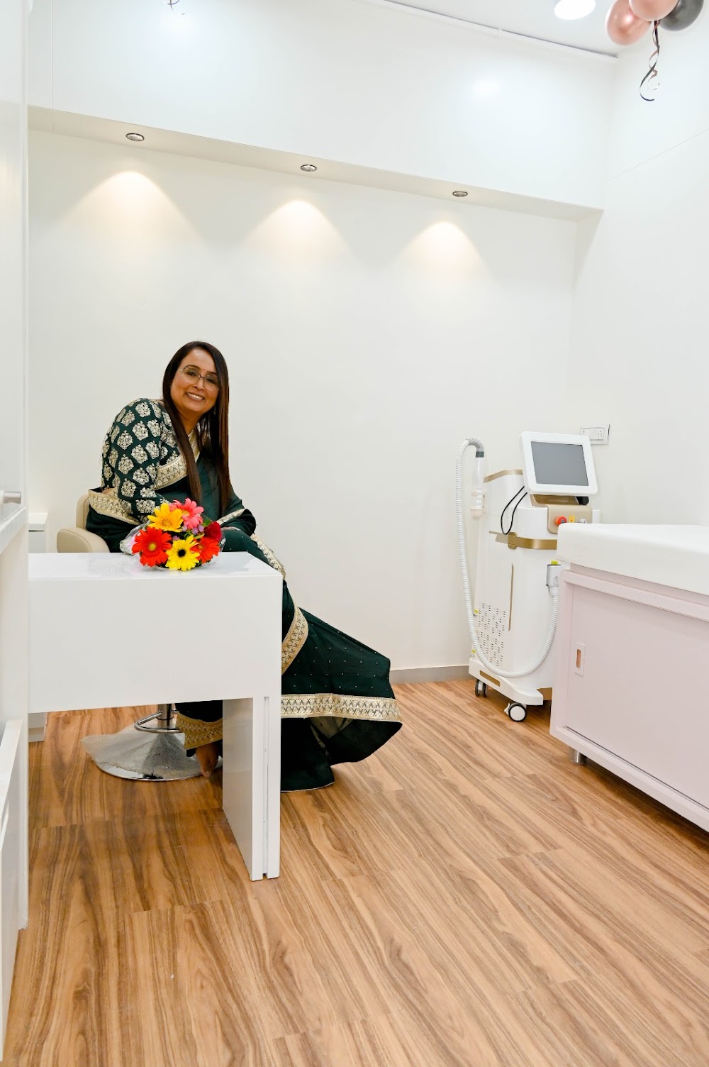 Sheetal Patel at Apple Beauty Salon